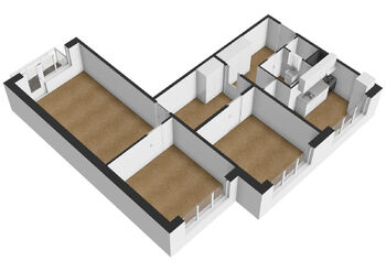 Prodej bytu 3+1 v osobním vlastnictví 72 m², Tábor