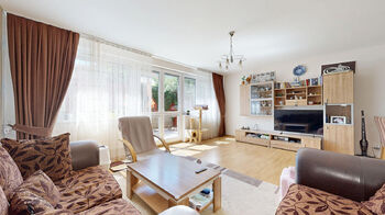 Obývací pokoj - Prodej domu 100 m², Praha 9 - Horní Počernice