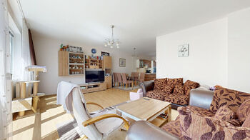 Obývací pokoj - Prodej domu 100 m², Praha 9 - Horní Počernice