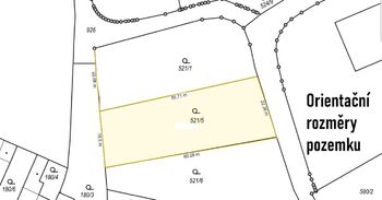 Prodej pozemku 1202 m², Polepy