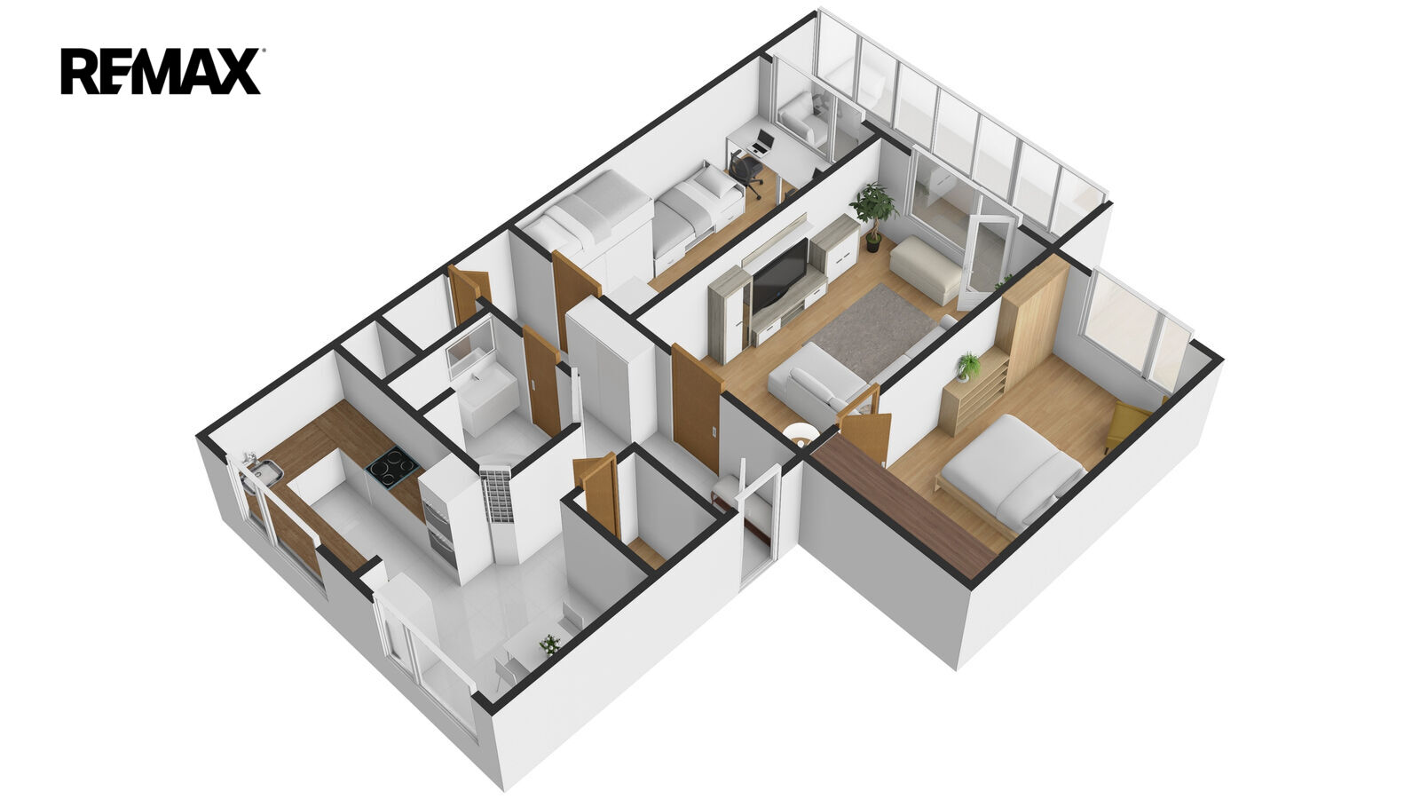 Prodej bytu 3+1 v osobním vlastnictví 76 m², Praha 9 - Libeň – fotografie 5