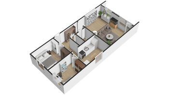 Prodej bytu 3+1 v osobním vlastnictví 69 m², Most
