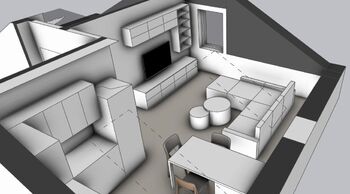 Vizualizace - Prodej bytu 4+kk v osobním vlastnictví 117 m², Praha 9 - Horní Počernice