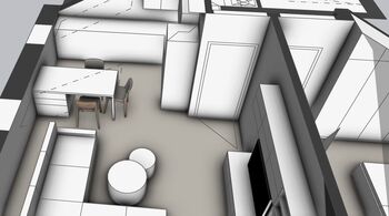 Vizualizace - Prodej bytu 4+kk v osobním vlastnictví 117 m², Praha 9 - Horní Počernice