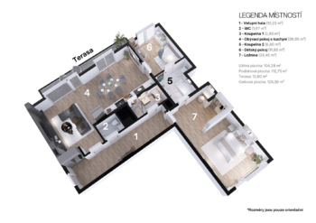 Prodej bytu 3+kk v osobním vlastnictví 125 m², Praha 3 - Žižkov