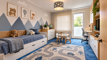 Vizualizace - Prodej bytu 3+1 v družstevním vlastnictví 81 m², Klášterec nad Ohří