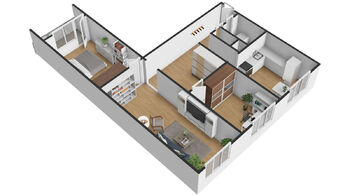 Prodej bytu 3+1 v družstevním vlastnictví 81 m², Klášterec nad Ohří