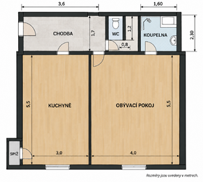 Prodej bytu 1+1 v osobním vlastnictví 45 m², Praha 3 - Vinohrady