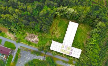 Návrh rozmístění půdorysu - Prodej nájemního (činžovního) domu 4000 m², Vimperk