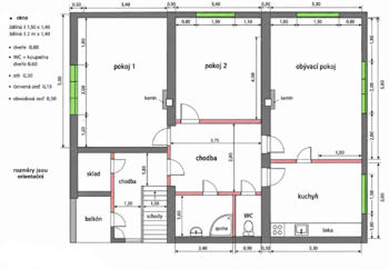 Prodej bytu 3+1 v osobním vlastnictví 77 m², Odolena Voda