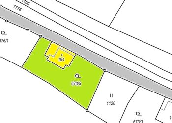 umístění chaty a pozemku - Prodej chaty / chalupy 70 m², Janov