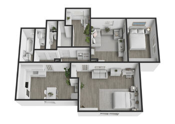Prodej bytu 3+1 v osobním vlastnictví 92 m², Strakonice