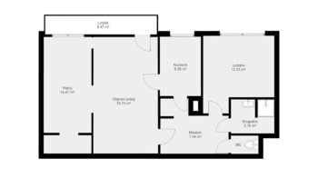 Prodej bytu 3+1 v osobním vlastnictví 66 m², Praha 8 - Bohnice