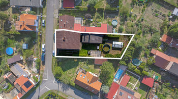 Hranice pozemku - Prodej domu 218 m², Stará Huť