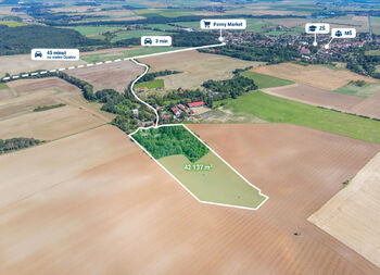Prodej pozemku 42137 m², Zásmuky