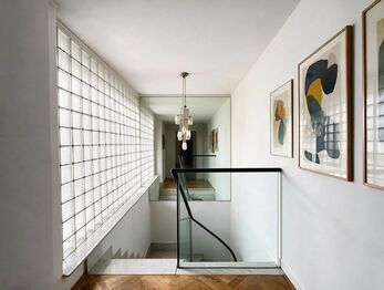 Vizualizace moderního pojetí rodinné rezidence - Prodej domu 280 m², Praha 5 - Smíchov