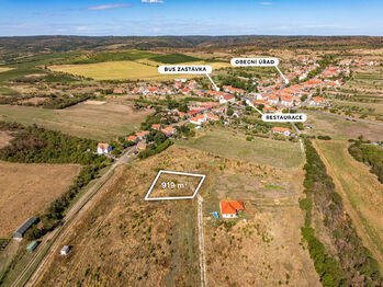 Prodej pozemku 919 m², Havraníky