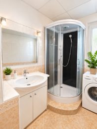 sprchový kout - Prodej bytu 2+1 v osobním vlastnictví 55 m², Karlovy Vary