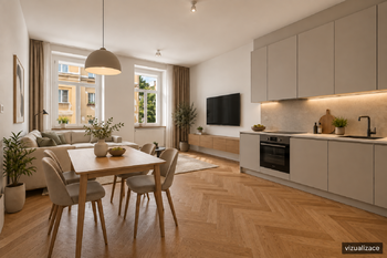 Prodej bytu 3+kk v osobním vlastnictví 60 m², Praha 4 - Podolí