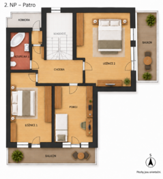 Prodej bytu 5+kk v osobním vlastnictví 286 m², Ondřejov