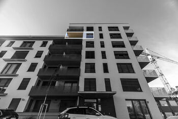 Označení umístění bytu - Pronájem bytu 2+kk v osobním vlastnictví 51 m², Praha 5 - Hlubočepy