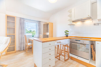 Kuchyňský kout - Prodej bytu 2+kk v osobním vlastnictví 43 m², Dobřichovice 