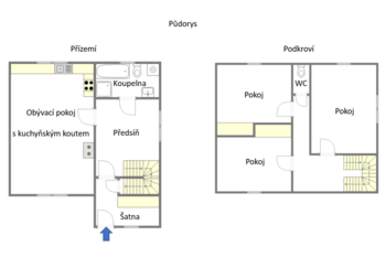 Pronájem domu 100 m², Hostivice