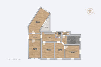 Prodej kancelářských prostor 410 m², Třebíč