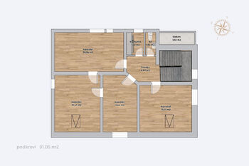 Prodej kancelářských prostor 410 m², Třebíč
