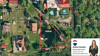 Prodej pozemku 804 m², Kamenice