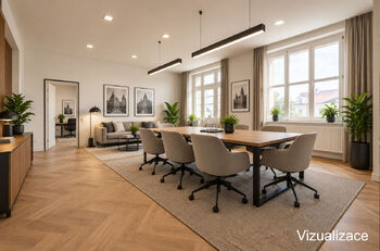 Pronájem kancelářských prostor 127 m², Louny