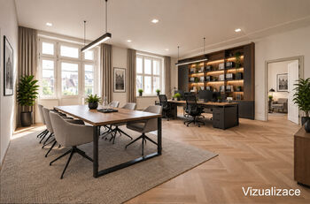 Pronájem kancelářských prostor 127 m², Louny