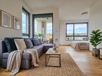 Pronájem bytu 1+kk v osobním vlastnictví 38 m², Praha 4 - Nusle