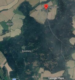 Prodej pozemku 666 m², Chlístovice