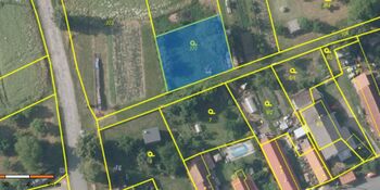 Prodej pozemku 666 m², Chlístovice