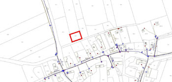 Prodej pozemku 666 m², Chlístovice