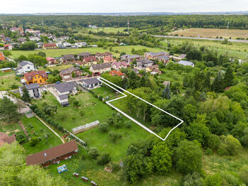 Prodej pozemku 1033 m², Praha 9 - Horní Počernice