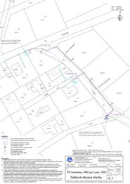 Návrh sítí - elektřina - Prodej pozemku 1045 m², Vonoklasy