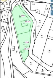 Součástí prodeje je soubor pozemků včetně chatky.  - Prodej domu 100 m², Vlastislav