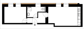 Pronájem bytu 2+kk v osobním vlastnictví 44 m², Jablonné v Podještědí