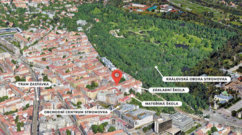 Pronájem bytu 2+1 v osobním vlastnictví 86 m², Praha 7 - Holešovice