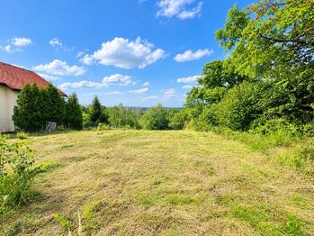 Pohled na pozemek   - Prodej pozemku 1346 m², Kamenice