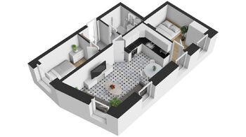 Prodej bytu 3+kk v osobním vlastnictví 49 m², Vítkovice