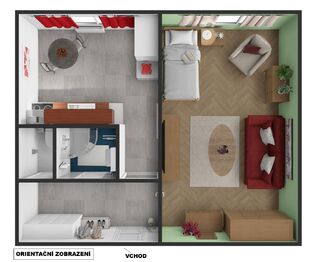 Prodej bytu 1+1 v osobním vlastnictví 40 m², Kladno