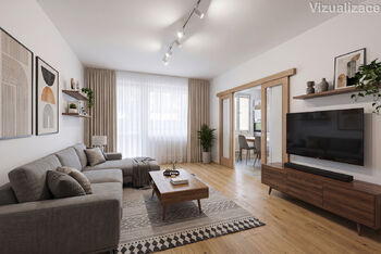 Prodej bytu 3+1 v osobním vlastnictví 68 m², Praha 8 - Kobylisy