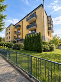 pohled na dům - Pronájem bytu 2+kk v osobním vlastnictví 48 m², Praha 5 - Zličín