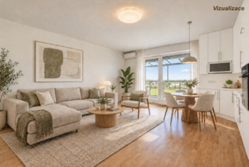 Prodej bytu 2+kk v osobním vlastnictví 52 m², Hostivice