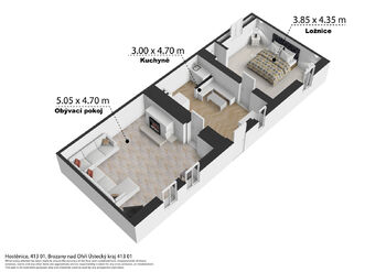 Prodej domu 80 m², Brozany nad Ohří