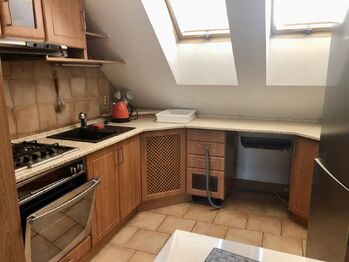 Kuchyně - Pronájem bytu 1+kk v osobním vlastnictví 40 m², Třešť