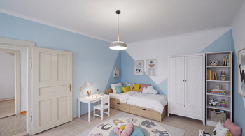 Vizualizace pokoje - Prodej domu 200 m², Šakvice